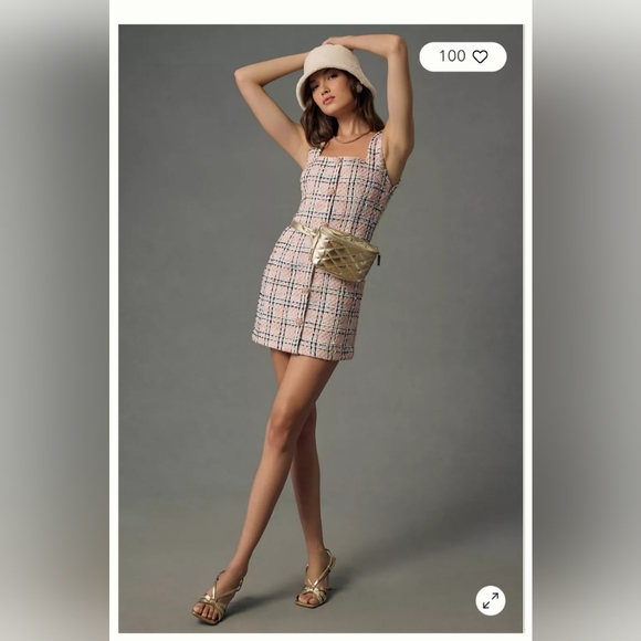 Endless Rose tweed dress - Picture 2 of 4